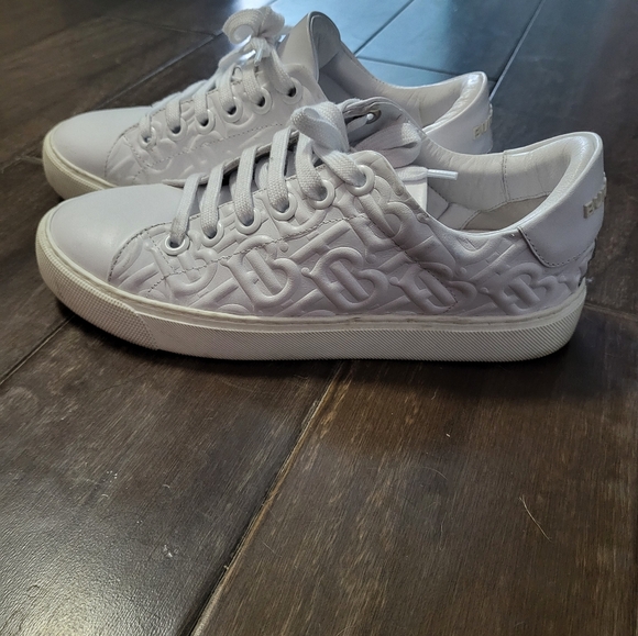 Burberry Albridge white leather sneaker - Picture 5 of 6